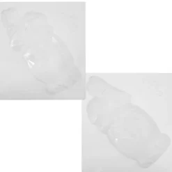 Moldes conejo y pato huevo de pascua 22 cm (2)