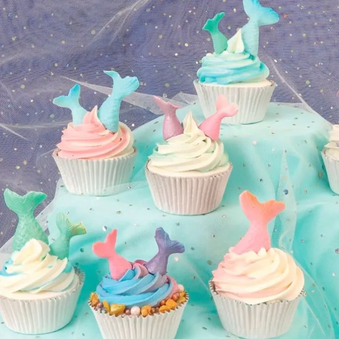 Moldes cortadores cola de pez o sirena Pop it (2) - JEM