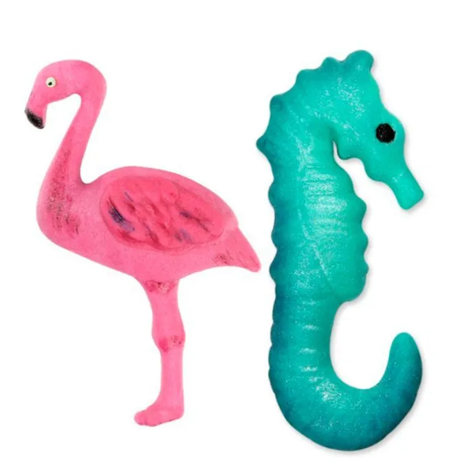 Moldes cortadores flamenco y caballito de mar Pop it (2) - JEM