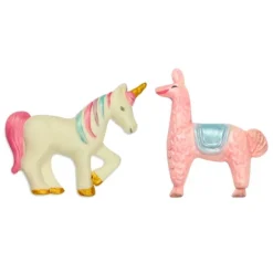 Moldes cortadores llama y unicornio Pop it (2) - JEM
