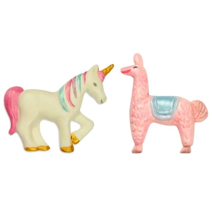Moldes cortadores llama y unicornio Pop it (2) - JEM