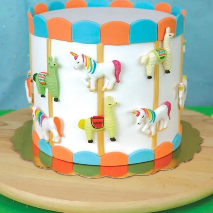 Moldes cortadores llama y unicornio Pop it (2) - JEM