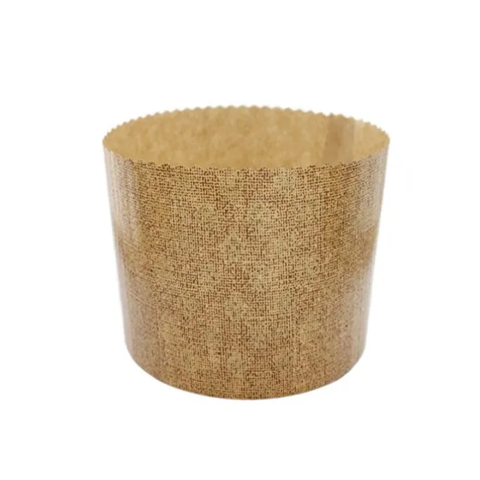 Moldes de papel fino para panettone 9 x 9 cm (230 g) (10)
