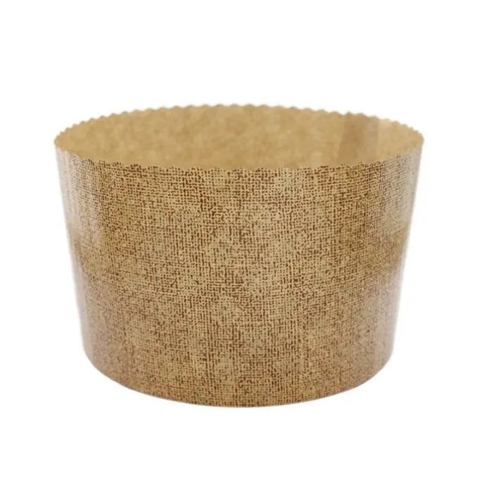 Moldes de papel fino para panettone 13,5 x 9,7 cm (500 g) (5) - Ibili