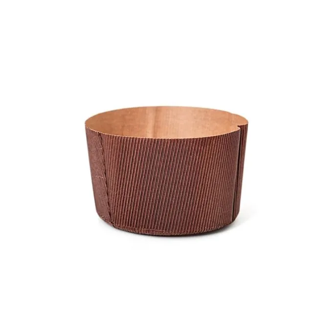 Moldes de papel grueso para panettone 7 x 6 cm (100 g) (12) - Decora