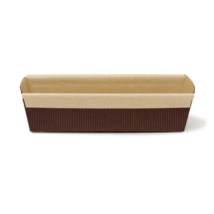 Moldes de papel grueso para pan 21 x 4 cm (300 gr) (5) - Decora