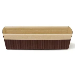 Moldes de papel grueso para pan 25 x 6 cm (400 gr) (5) - Decora