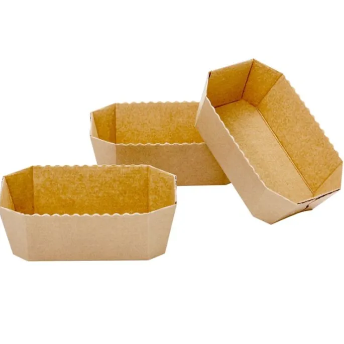 Moldes de papel grueso para pan 15,3 x 8,8 cm (300 gr) (5) - Decora