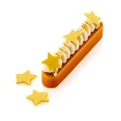 Moldes de silicona para chocolate o isomalt Chablon 80 estrellas - Silikomart