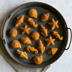 Molde Sea Shell Teacakes Pan - Nordic Ware + REGALO mini espátulas (2)