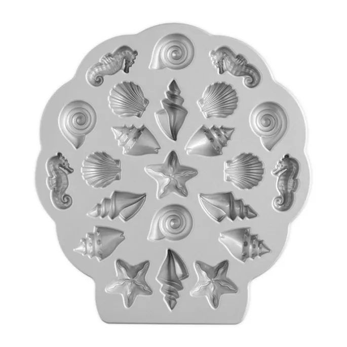 Molde Sea Shell Teacakes Pan - Nordic Ware + REGALO mini espátulas (2)
