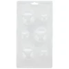 Molde 6 semiesferas para candy melts - Wilton