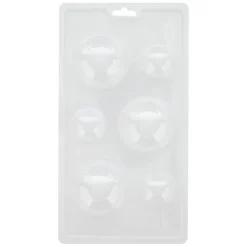 Molde 6 semiesferas para candy melts - Wilton