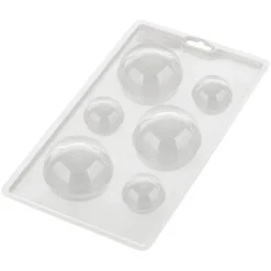 Molde 6 semiesferas para candy melts - Wilton