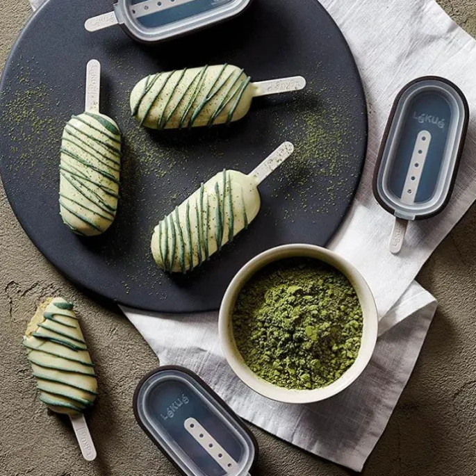 Moldes helados cremosos Classic creamy pequeños y recipiente (4) - Lékué