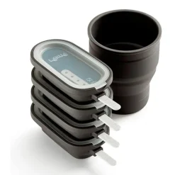 Moldes helados cremosos Classic creamy pequeños y recipiente (4) - Lékué