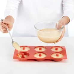 Molde silicona donuts 6 cavidades - Lékué