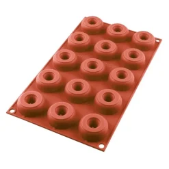 Molde silicona minidonuts - Silikomart