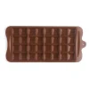 Molde silicona 4 mini tabletas de chocolate - Ibili