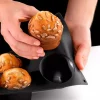 Molde silicona muffins 6 cavidades - Lékué