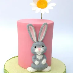 Molde silicona para fondant conejo de Pascua - Katy Sue Designs
