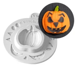 Molde silicona para fondant Calabaza - Katy Sue Designs