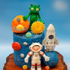 Molde silicona para fondant cohete - Katy Sue Designs