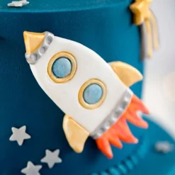 Molde silicona para fondant espacio - Karen Davies