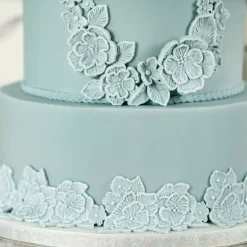 Molde silicona para fondant flores y hojas - Karen Davies