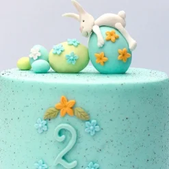 Molde silicona para fondant 3 huevos de Pascua - Katy Sue Designs