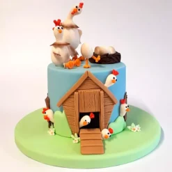 Molde silicona para fondant 3 huevos de Pascua - Katy Sue Designs