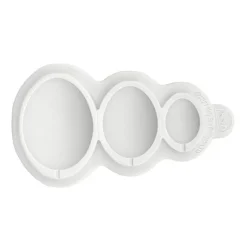 Molde silicona para fondant 3 huevos de Pascua - Katy Sue Designs