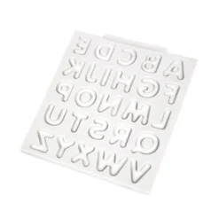 Molde silicona para fondant letras mayúsculas - Katy Sue Designs
