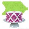 Molde silicona para fondant lateral Damasco - Marvelous