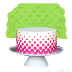 Molde silicona para fondant lateral Burbujas - Marvelous