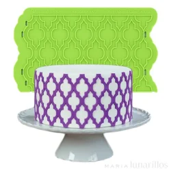 Molde silicona para fondant lateral Moroccan - Marvelous