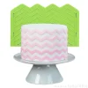 Molde silicona para fondant lateral Chevron - Marvelous