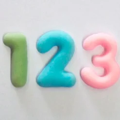 Molde silicona para fondant números - Katy Sue Designs