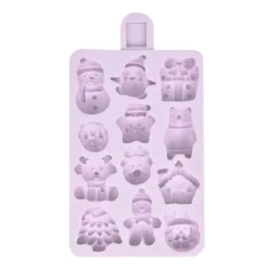 Molde silicona para fondant Navidad - Karen Davies