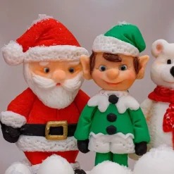 Molde silicona para fondant Papá Noel - Katy Sue Designs