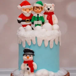 Molde silicona para fondant Papá Noel - Katy Sue Designs