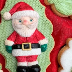 Molde silicona para fondant Papá Noel - Katy Sue Designs
