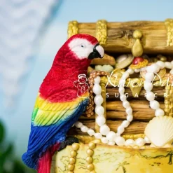 Molde silicona para fondant pájaros tropicales - Karen Davies