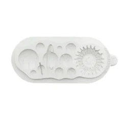 Molde silicona para fondant planetas - Katy Sue Designs