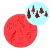 Molde silicona para fondant Árboles de Navidad - Modecor