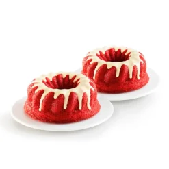 Moldes mini savarín 14 cm (2) - Silicona - Lékué