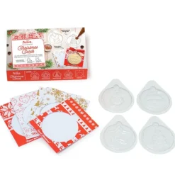 Moldes para chocolate y tarjetas de Navidad - Decora