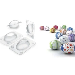 Moldes para huevos de chocolate (3) - Ibili