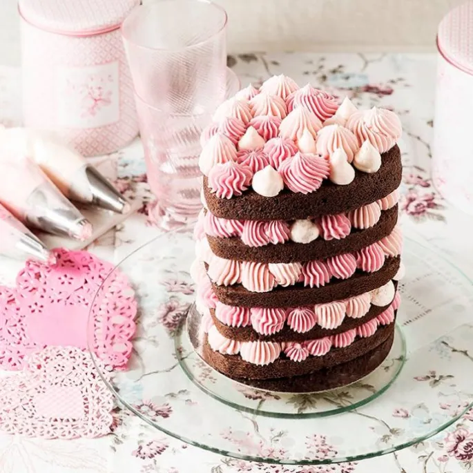 Moldes para layer cake corazón 15 cm (5) - Decora