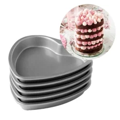 Moldes para layer cake corazón 15 cm (5) - Decora